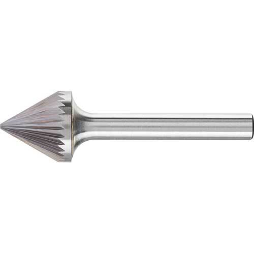 Pferd Conical (Included Angle) Burr KSJ C3 Shank 16 x 13mm 21115336 - AIMS Industrial Supplies