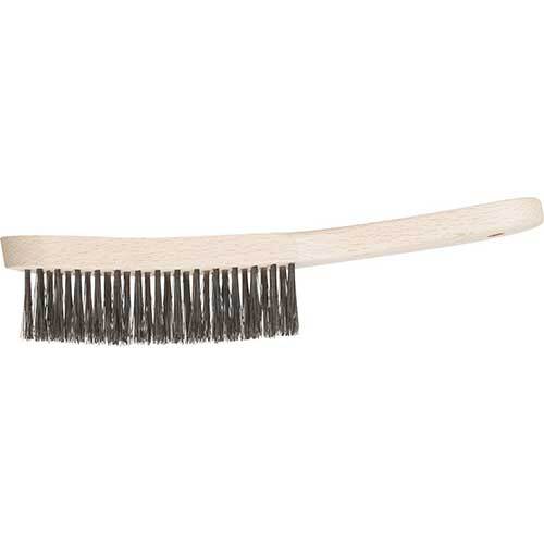 Pferd Converged Hand Scratch Brush Inox Wooden Body 290mm HBK ST 43676003 - Pack of 10 - AIMS Industrial Supplies