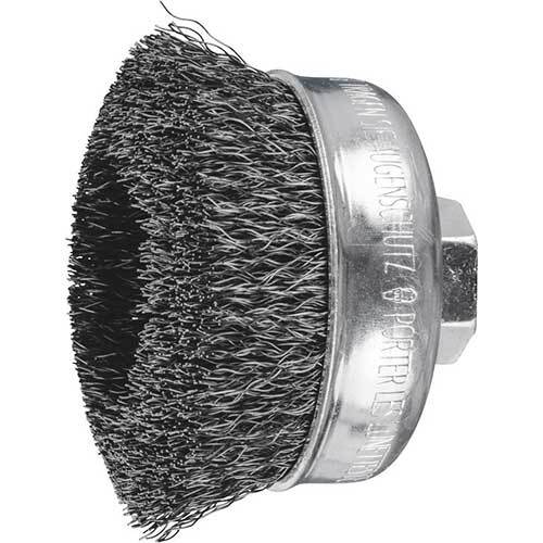 Pferd Cup Brush Crimped Steel Wire - AIMS Industrial Supplies