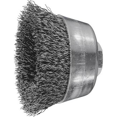 Pferd Cup Brush Crimped Steel Wire - AIMS Industrial Supplies