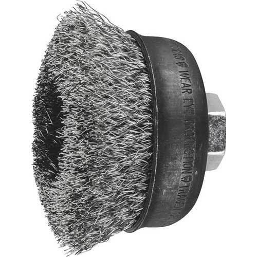 Pferd Cup Brush Crimped Wire Inox - AIMS Industrial Supplies