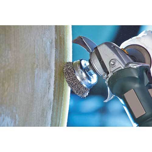 Pferd Cup Brush Crimped Wire Inox 4