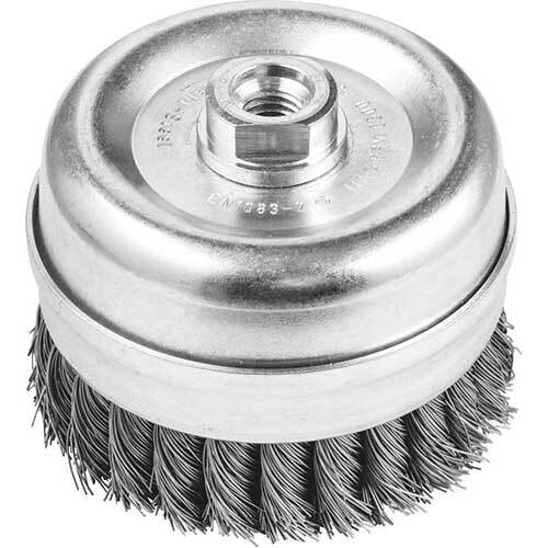 Pferd Cup Brush Twist Knot ST TBGR 100mm/M14 43308001 - AIMS Industrial Supplies
