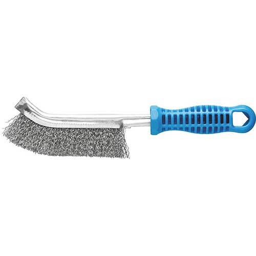 Pferd Curved Hand Scratch Brush HBG Premium Inox Stainless 265mm 43662003 - Pack of 10 - AIMS Industrial Supplies