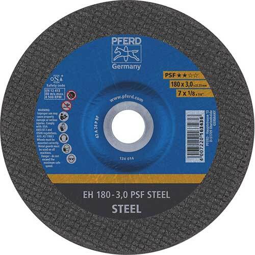 Pferd Cut - Off Wheel GP Raised Hub PSF Steel - AIMS Industrial Supplies