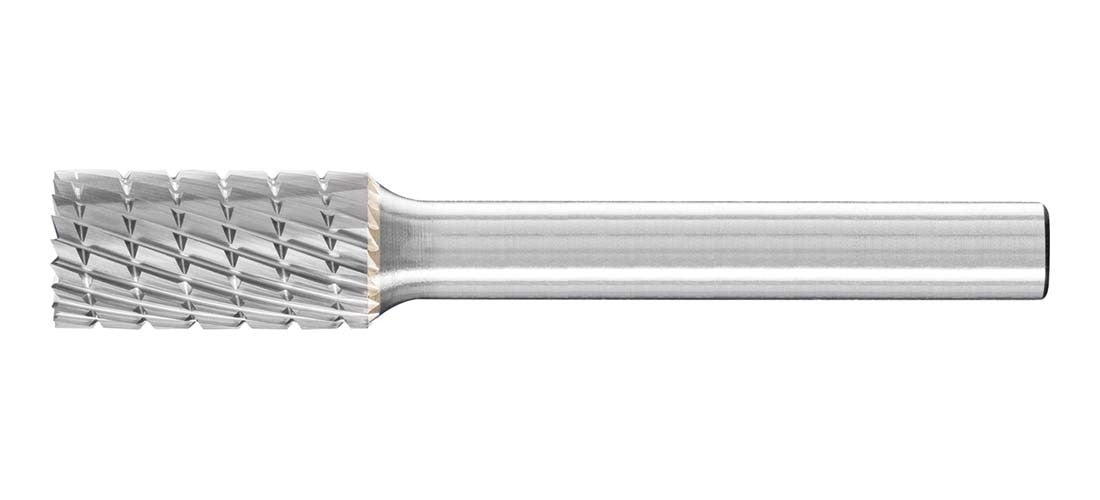 Pferd Cylindrical End Cut Burr ZYAS MX NCC, 1/4" Shank1