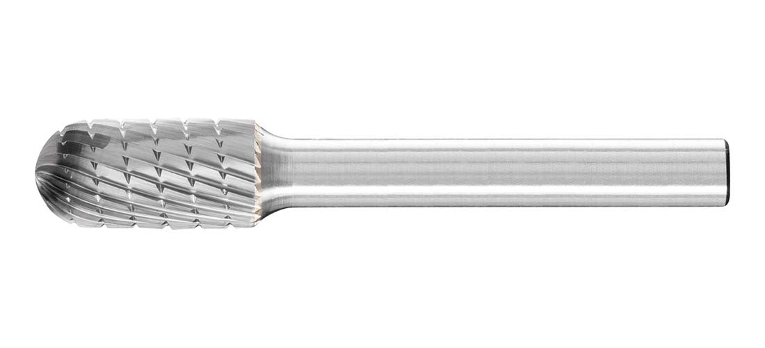 Pferd Cylindrical Radius Burr WRC 1020/6 MX NCC 10 x 20mm, 6mm Shank