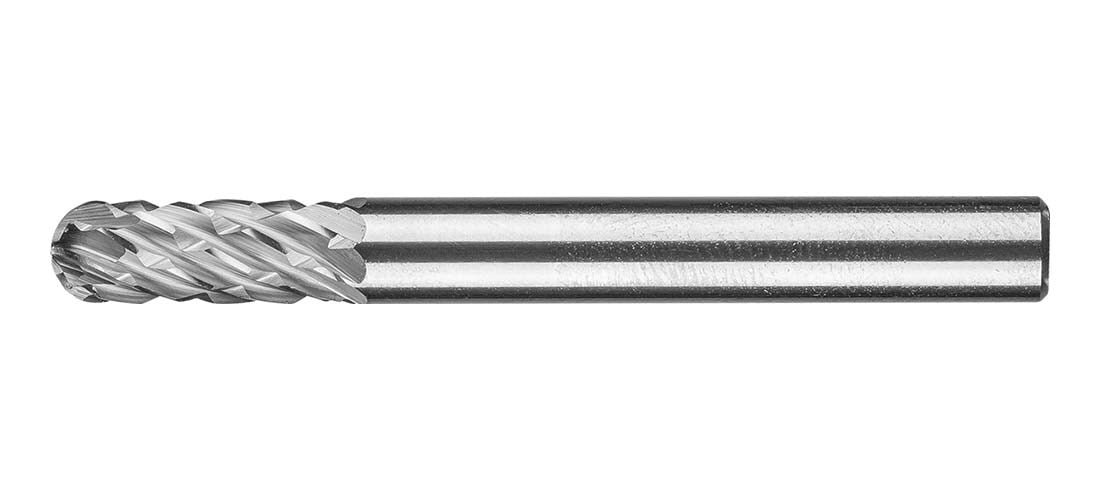 Pferd Cylindrical Radius End Burr WRC 6.35 x 15.9mm (1/4 x 5/8") Allround