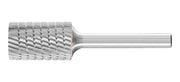 Pferd Cylindrical TC Burr ZYA 16 x 25mm (5/8 x 1") MX NCC, 1/4" Shank - AIMS Industrial Supplies