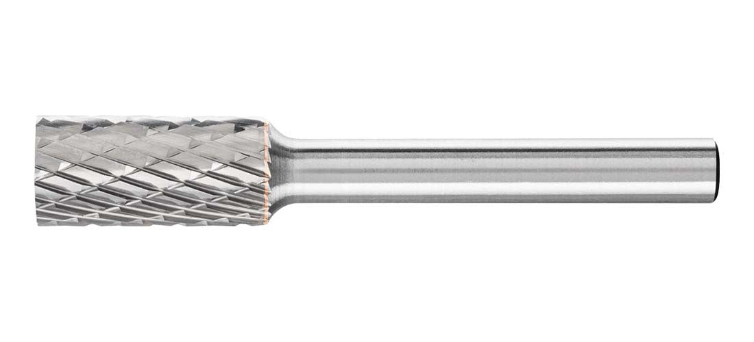 Pferd Cylindrical TC Burr ZYA 6mm Shank Tough - AIMS Industrial Supplies