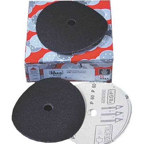 Pferd Disc Paper Al Oxide Floor Sanding Edger 180mm 80 Grit 75600578 - Pack of 50