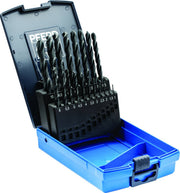 Pferd Drill Bit Set HSSG N Steel 1 - 10mm, 19 Pieces - 25203701 - AIMS Industrial Supplies