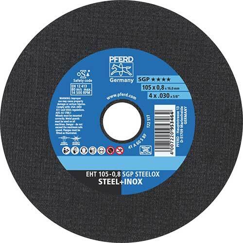 Pferd Extra Slim Cut-Off Wheel Premium Steelox 100 x 0.8mm - Pack of 251