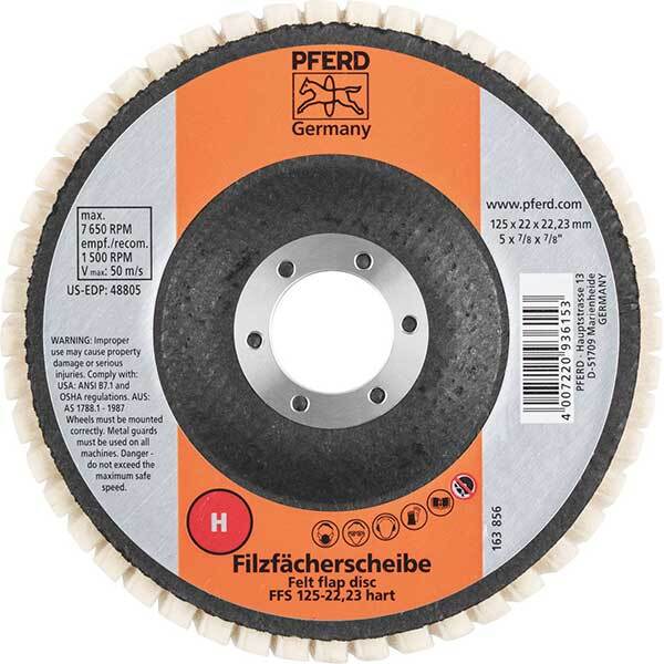 Pferd Felt Flap Disc - AIMS Industrial Supplies