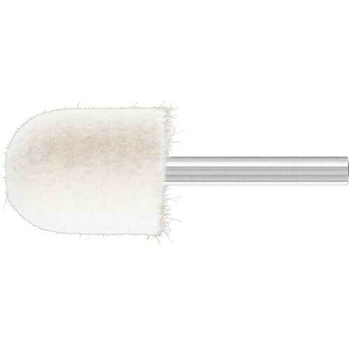 Pferd Felt Point Shank Cylindrical Radius Shape 25 x 30mm 44132536 - Pack of 10