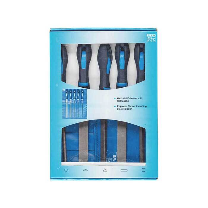Pferd File Set Roll Case - 5 piece - AIMS Industrial Supplies