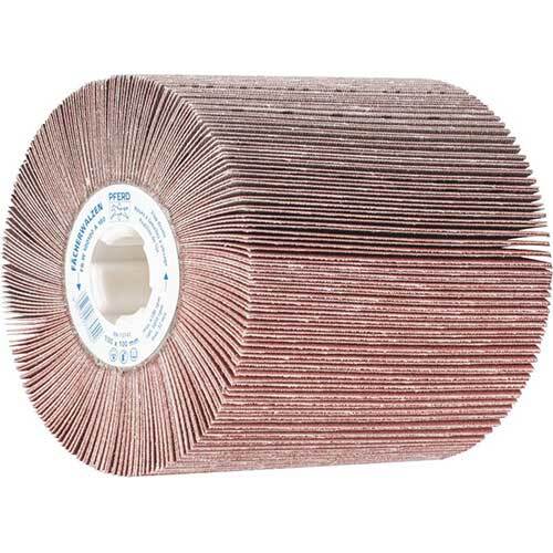 Pferd Flap Drum Al Oxide 100 x 100mm 180 Grit 44783180