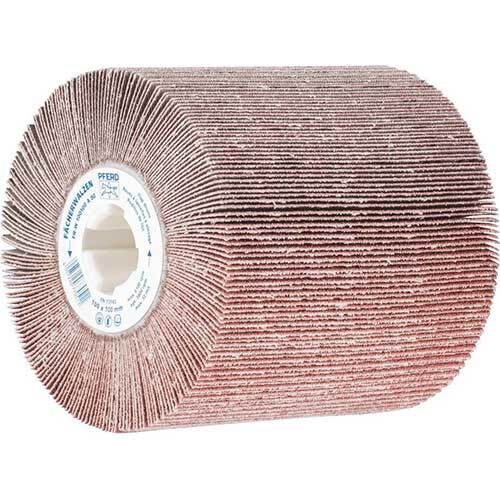 Pferd Flap Drum Al Oxide 100 x 100mm 80 Grit 44783080