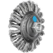 Pferd Flared Cup Brush Twist Knot Combitwist CT Inox 125 x 15mm/M14 43317013 - AIMS Industrial Supplies