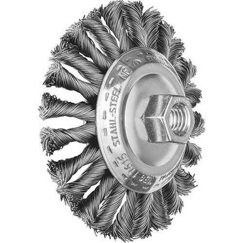 Pferd Flared Cup Brush Twist Knot Combitwist KBG 125 x 15mm/M14 433170111