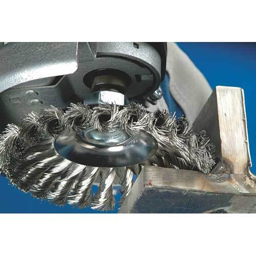 Pferd Flared Cup Brush Twist Knot Combitwist Steel - AIMS Industrial Supplies