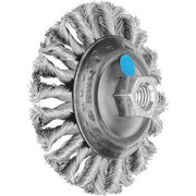 Pferd Flared Cup Brush Twist Knot Combitwist Steel Inox1