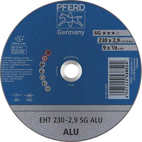 Pferd Flat Cut - Off Wheel Premium Aluminium - AIMS Industrial Supplies