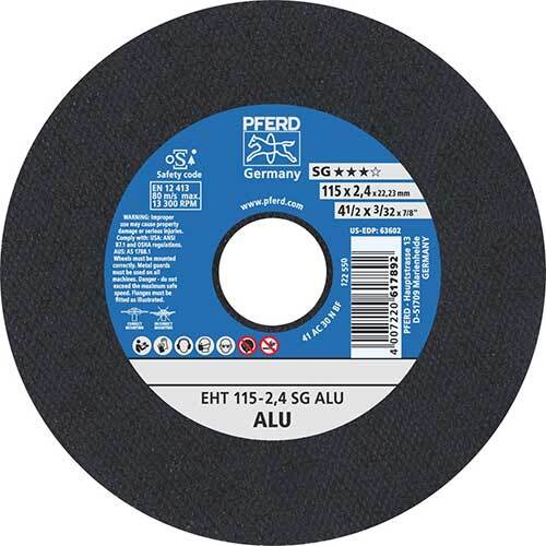 Pferd Flat Cut-Off Wheel Premium Aluminium1