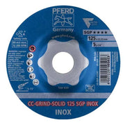 Pferd Grinding Disc Solid Inox 125mm 64189125 - Pack of 101