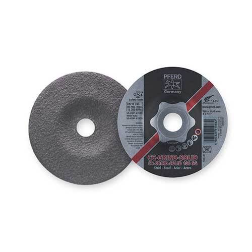 Pferd Grinding Disc Solid Steel 100mm 64185100 - Pack of 10 - AIMS Industrial Supplies