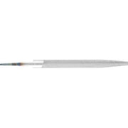 Pferd Half Round Tapered File - No Handle - AIMS Industrial Supplies