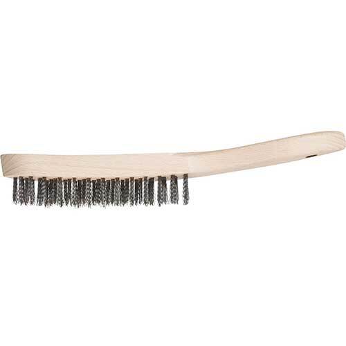 Pferd Hand Scratch Brush Inox Wooden Body HBU - AIMS Industrial Supplies