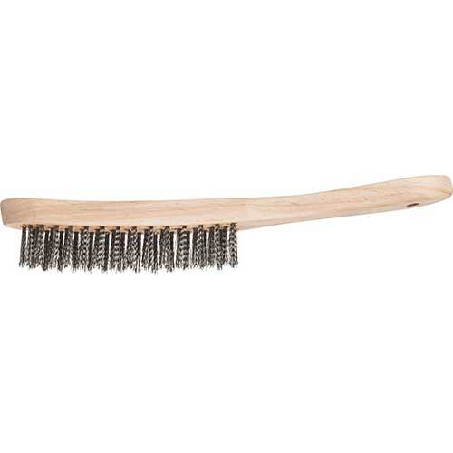 Pferd Hand Scratch Brush Inox Wooden Body HBU - AIMS Industrial Supplies