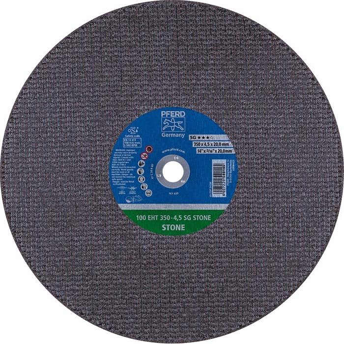 Pferd High Speed Portable Cut - Off Wheels Engine Driven Stone - AIMS Industrial Supplies