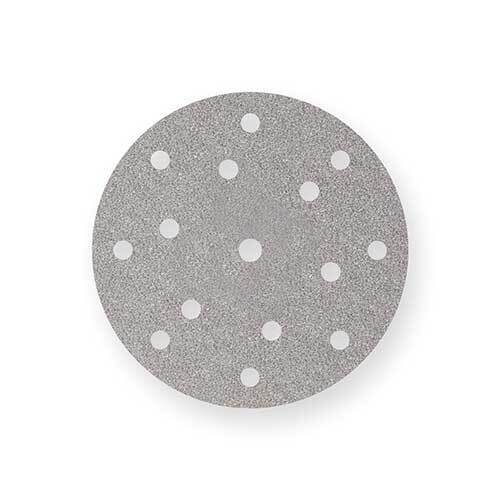 Pferd Hook and Loop Sanding Disc Al Oxide 150mm 15-Hole 60 Grit 45017848 - Pack of 25