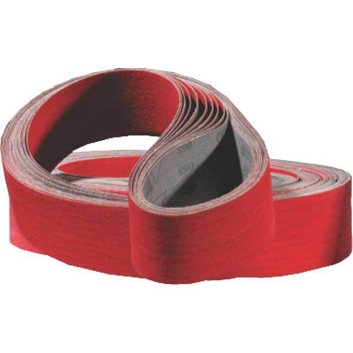 Pferd Linishing Belt Ceramic/Zirconia - Premium 100 x 1220mm 120 Grit - Pack of 6