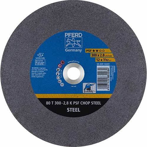 Pferd Low Speed Stationary Cut - Off Wheel GP Steel - AIMS Industrial Supplies