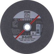 Pferd SG-ELASTIC SG-CHOP cut-off wheel, 80 T 400-3,8 A 36 K, 400 mm grey disc with silver and blue label and red diagonal stripe