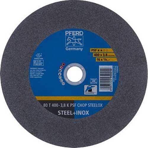 Pferd Low Speed Stationary Cut-Off Wheel SS 400mm 66324096 - Pack of 10