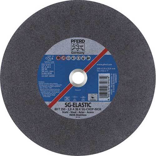 Pferd Low Speed Stationary Cut - Off Wheel Steel Inox - AIMS Industrial Supplies