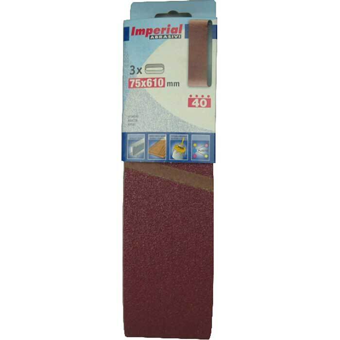 Pferd Mini Linishing Belts - Aluminium Oxide1