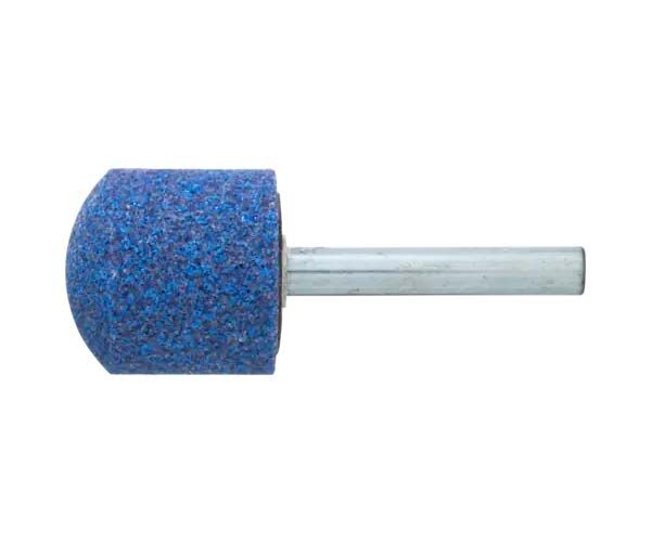 Pferd Mounted Point A Ceramic Blue 25 x 25mm 46 Grit 35021281 - Pack of 10