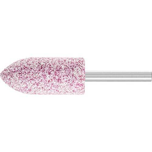 Pferd Mounted Point A Shape Al Oxide Pink M Hardness 22 x 50mm 39101693 - Pack of 10 - AIMS Industrial Supplies