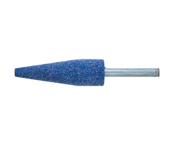 Pferd Mounted Point A Shape Ceramic Blue J Hardness - AIMS Industrial Supplies