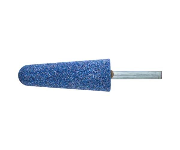 Pferd Mounted Point A Shape Ceramic Blue J Hardness - AIMS Industrial Supplies
