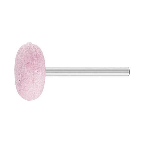 Pferd Mounted Point B Shank Al Pink 19 x 8mm 80 Grit 35621278 - Pack of 10