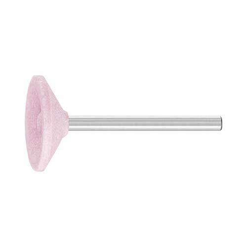 Pferd Mounted Point B Shape Shank Al Oxide Pink - AIMS Industrial Supplies