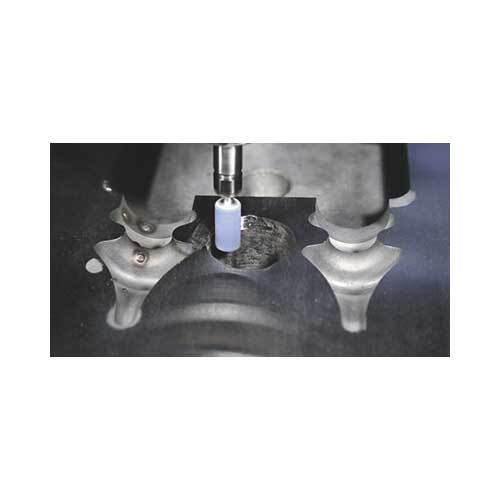 Pferd Mounted Point W Shape Ceramic Blue J Hardness - AIMS Industrial Supplies