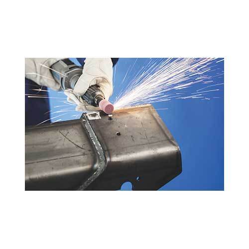 Pferd Mounted Point W Shape Shank Al Oxide Pink2