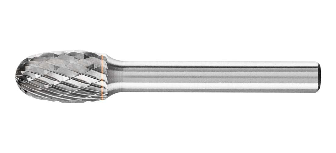 Pferd Oval Shape TC Burr TRE 1016/6 Tough 10 x 16mm, 6mm Shank - AIMS Industrial Supplies